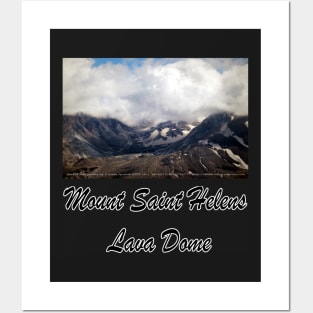 Mount St Helens lava dome Posters and Art